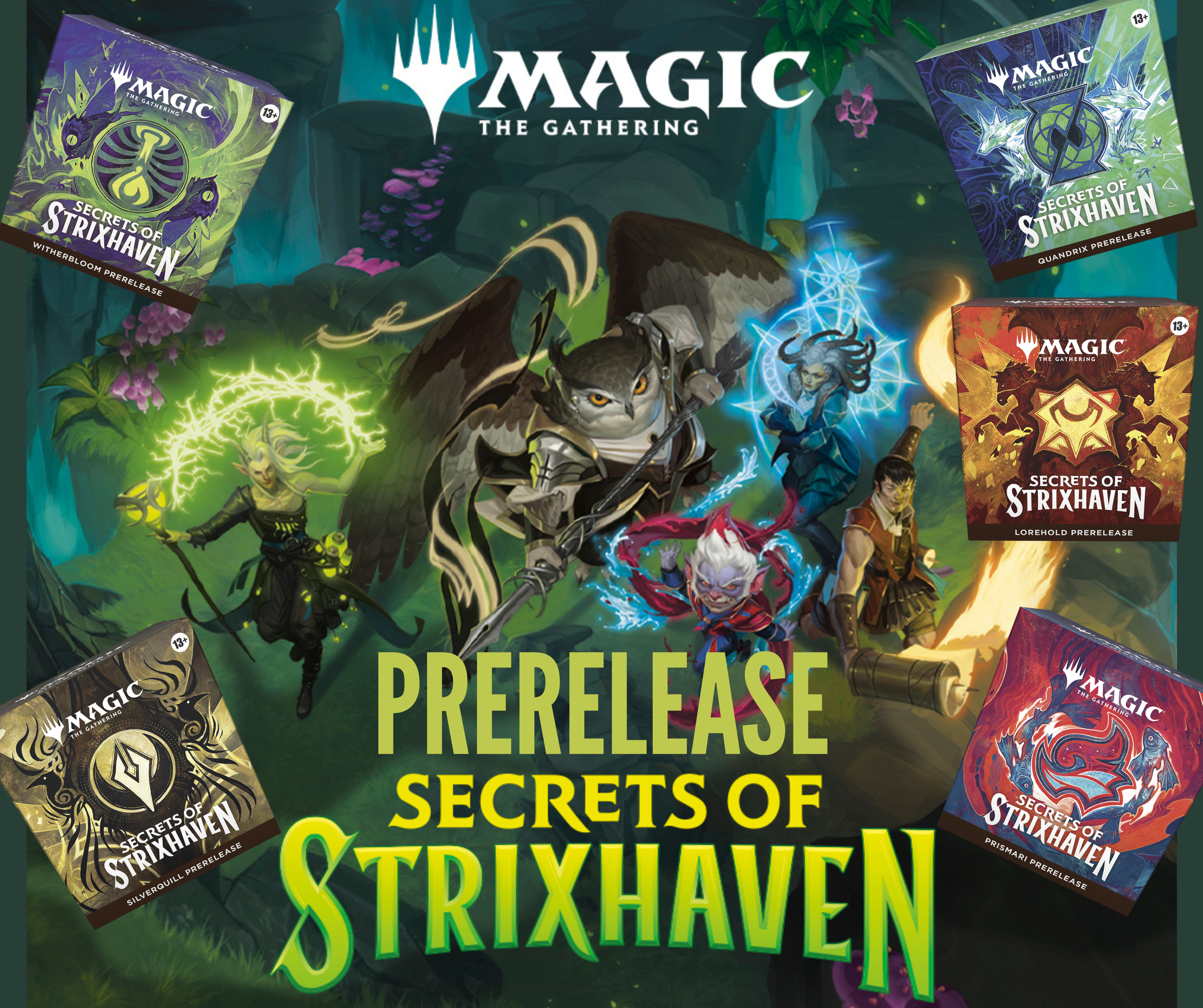 Secrets of Strixhaven Prerelease Entry - Friday 17th – Kastle