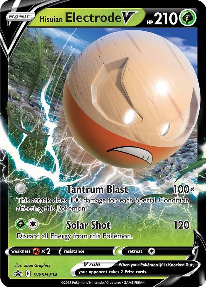 Hisuian Electrode V - SWSH294