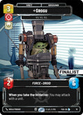 Grogu -  Yes. Yes. Yes. (Finalist)