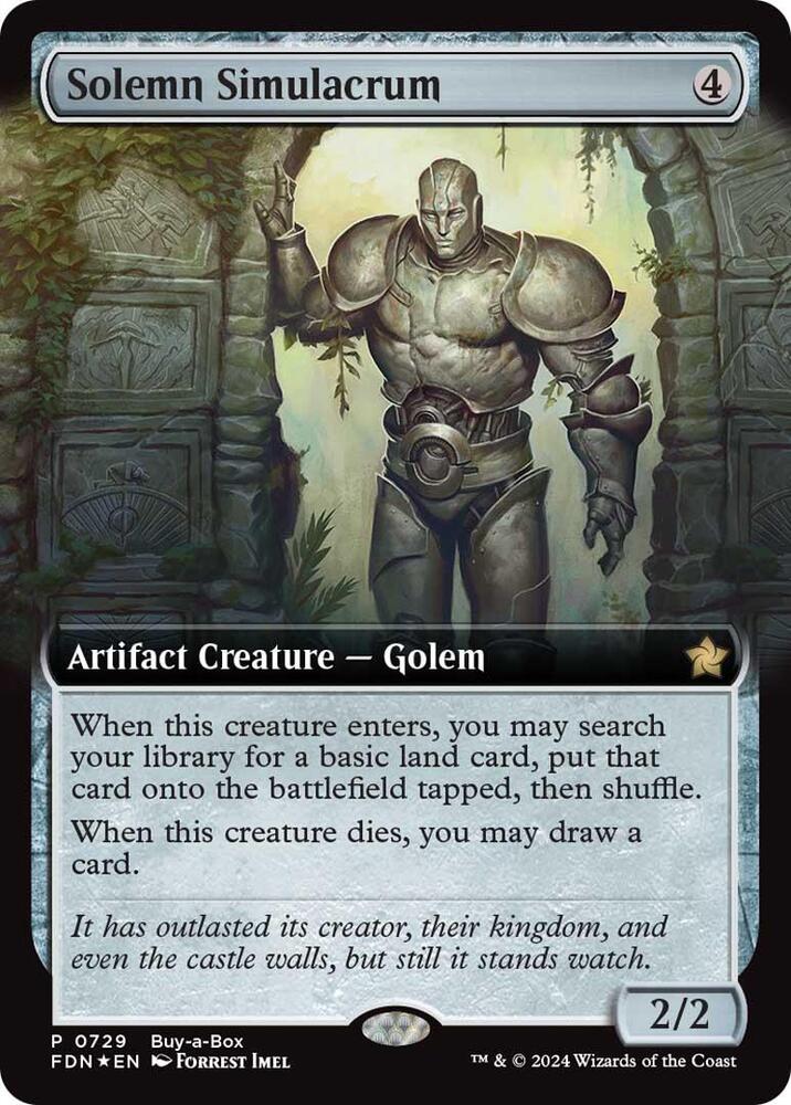 Solemn Simulacrum (Extended Art)