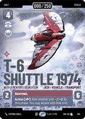 T-6 Shuttle 1974 - With a Mentor's Dedication (Serialized)