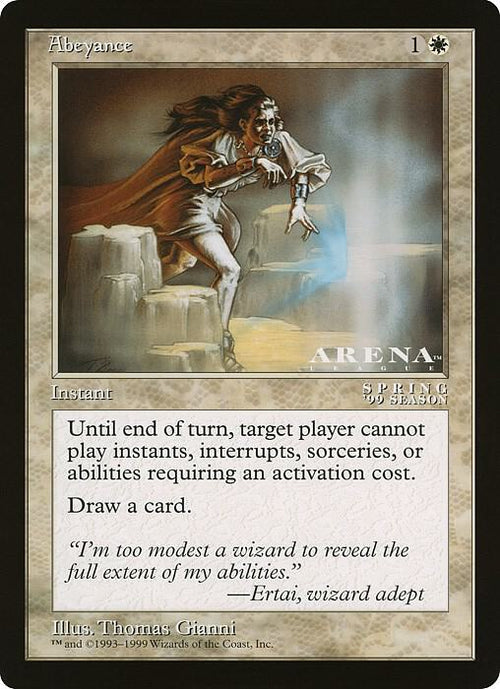 Abeyance (Arena League)
