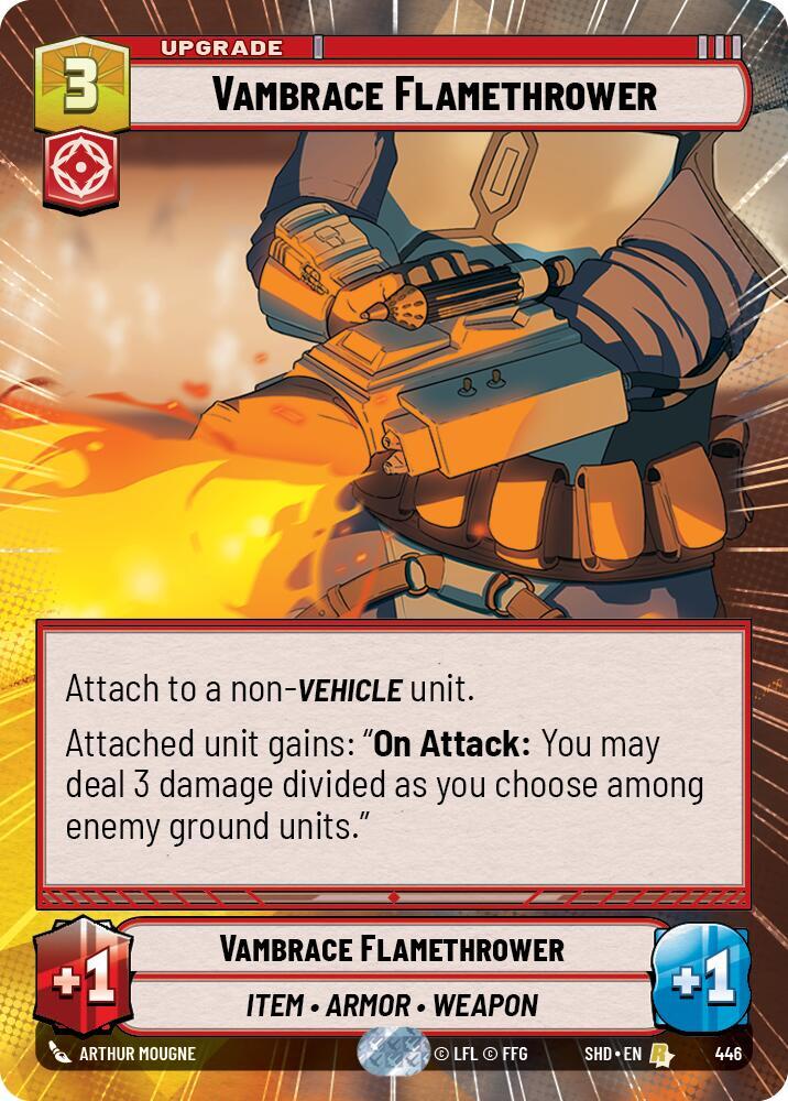 Vambrace Flamethrower (Hyperspace)