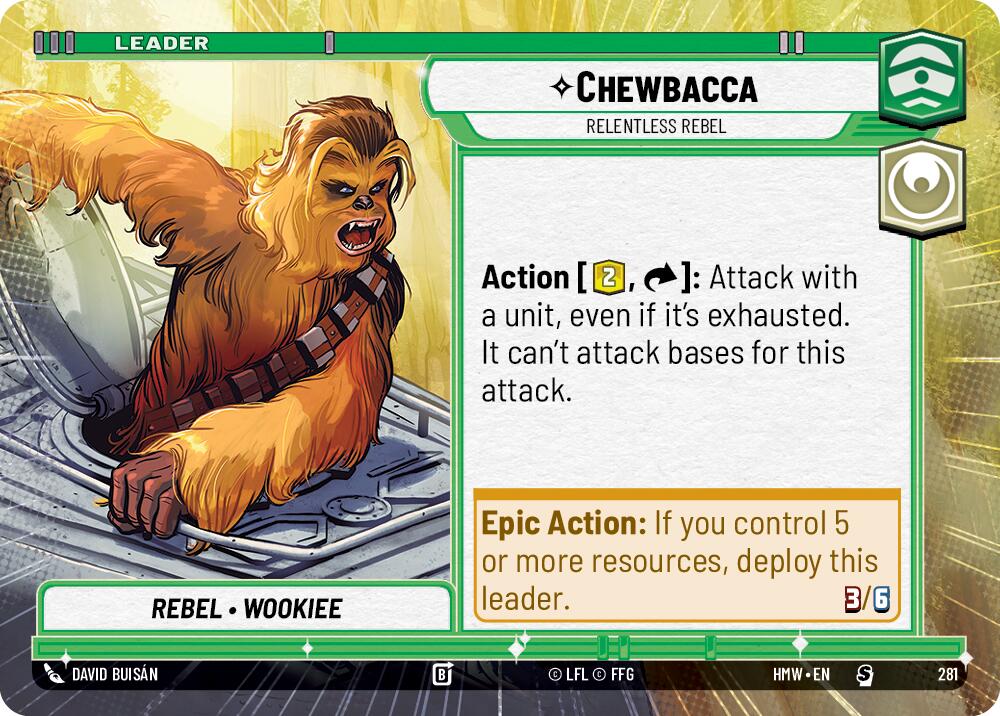 Chewbacca - Relentless Rebel (Hyperspace) [Homeworlds]