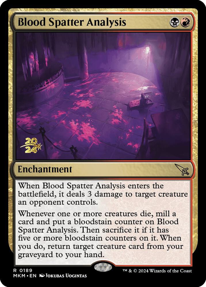 Blood Spatter Analysis