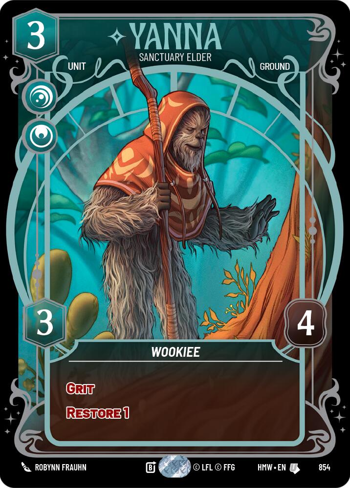 Yanna - Sanctuary Elder (Prestige Foil) [Homeworlds]