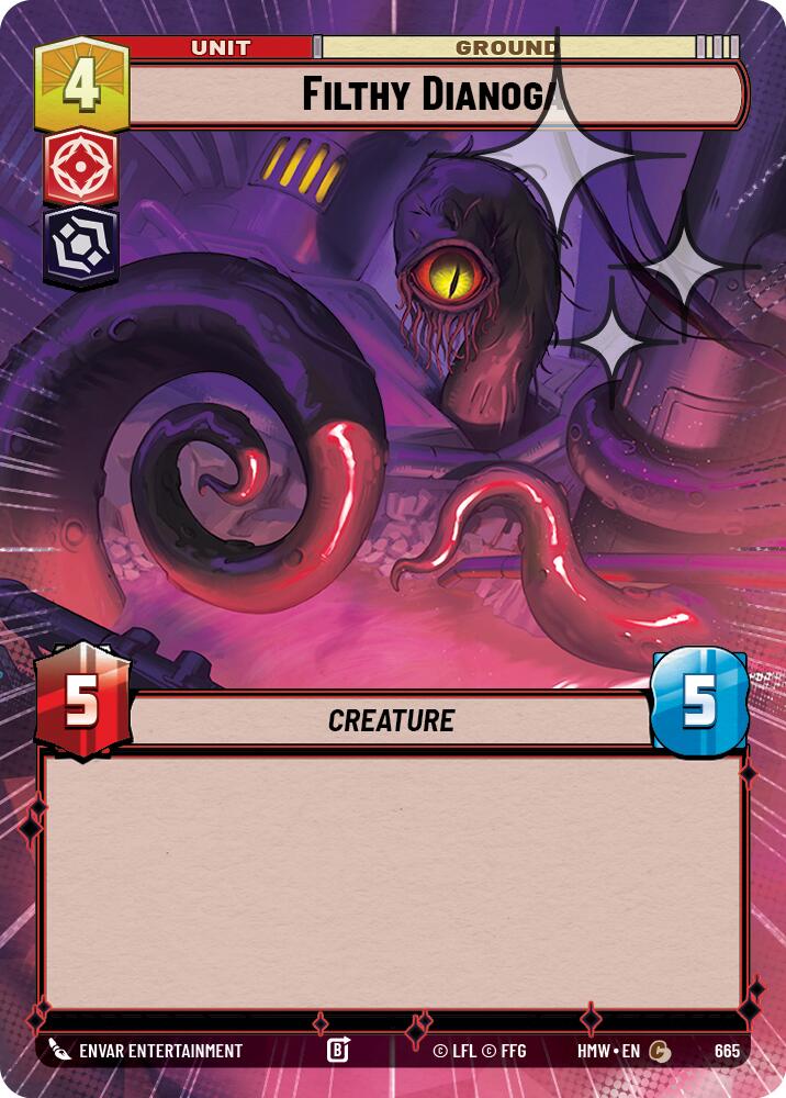 Filthy Dianoga (Hyperspace Foil) [Homeworlds]