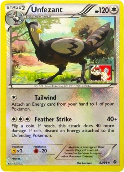 Unfezant - 82/98 (League Promo)