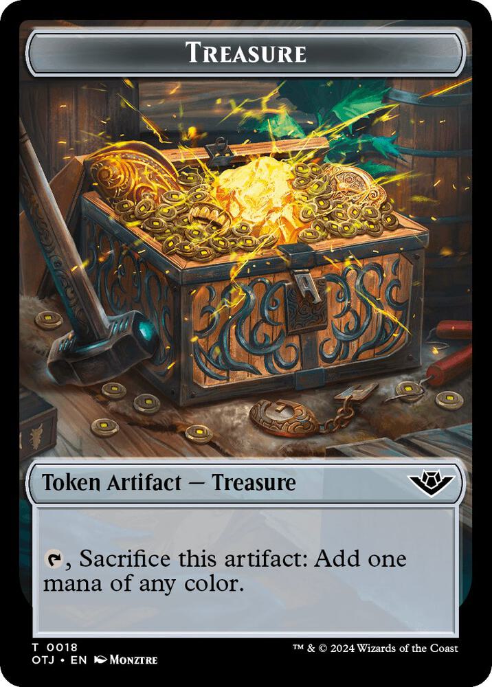 Treasure // Clue Double-Sided Token
