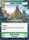 Verdant Fortress (Hyperspace Foil) [Homeworlds]