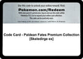 Code Card - Paldean Fates Premium Collection [Skeledirge ex]