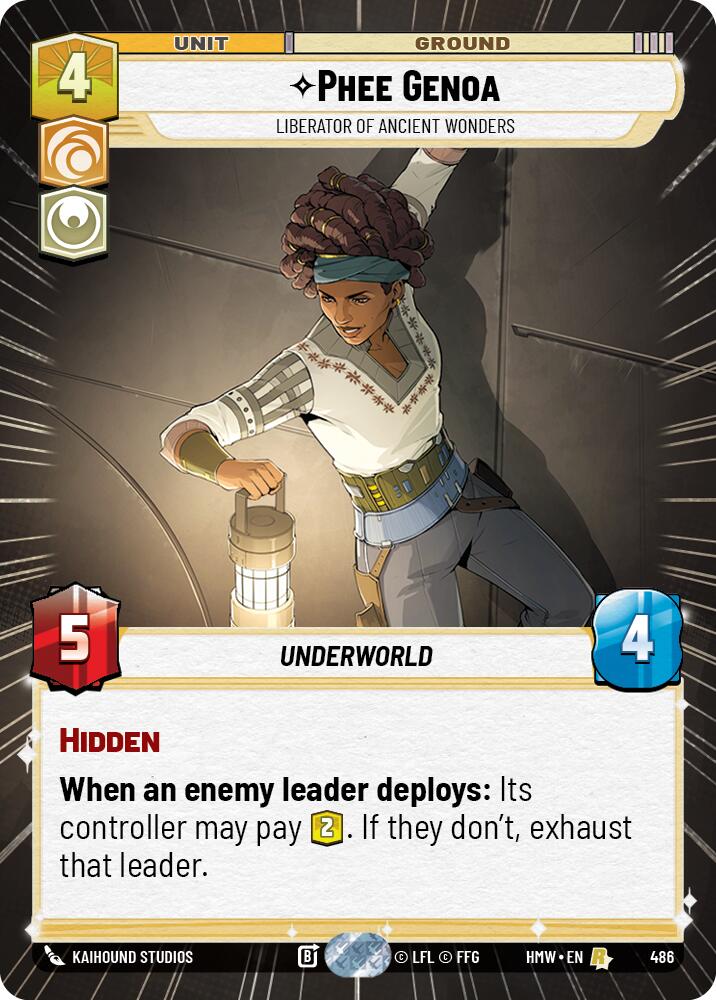 Phee Genoa - Liberator of Ancient Wonders (Hyperspace) [Homeworlds]