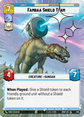 Fambaa Shield Team (Hyperspace Foil) [Homeworlds]