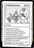 Scaled Destruction (No PW Symbol)