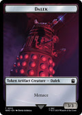 Dalek // Mark of the Rani Double-Sided Token