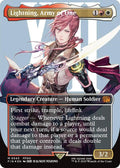 Lightning, Army of One (0545) (Borderless) (Surge Foil)