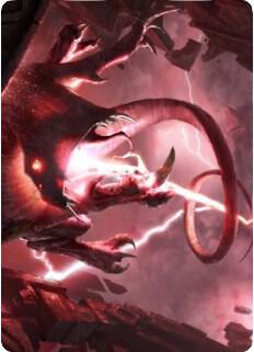 Thundering Rebuke Art Card