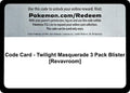 Code Card - Twilight Masquerade 3 Pack Blister [Revavroom]