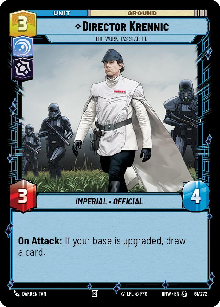 Director Krennic - The Work Has Stalled [Homeworlds]