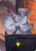 Saruman of Many Colors Art Card (Gold-Stamped)
