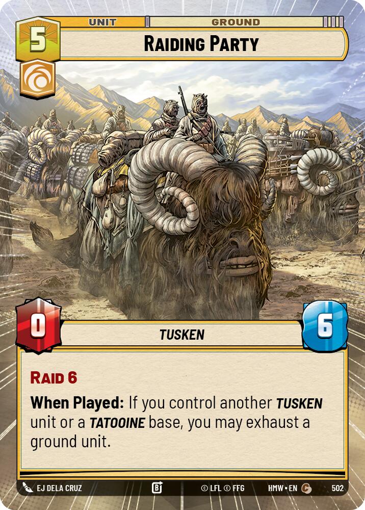 Raiding Party (Hyperspace) [Homeworlds]