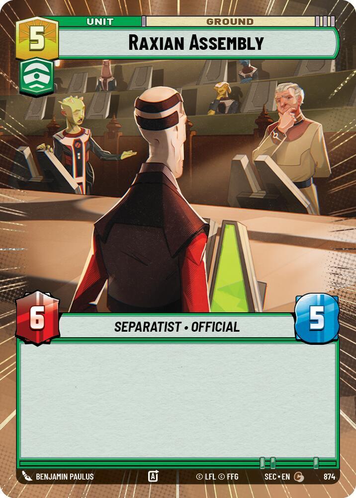 Raxian Assembly (Hyperspace Foil)