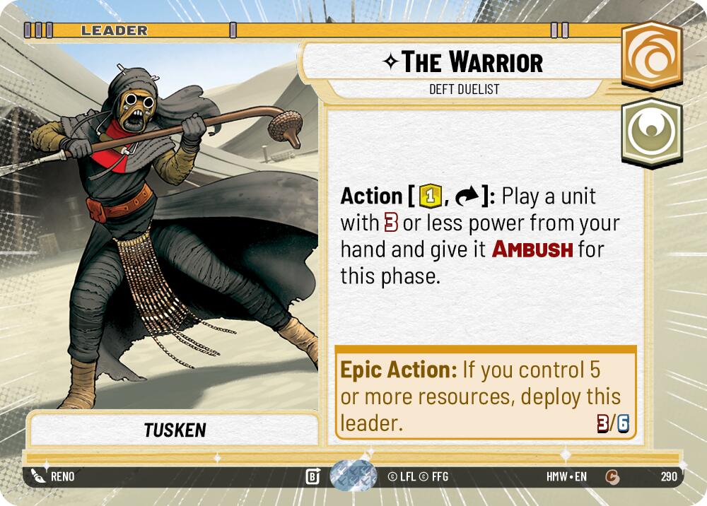 The Warrior - Deft Duelist (Hyperspace) [Homeworlds]