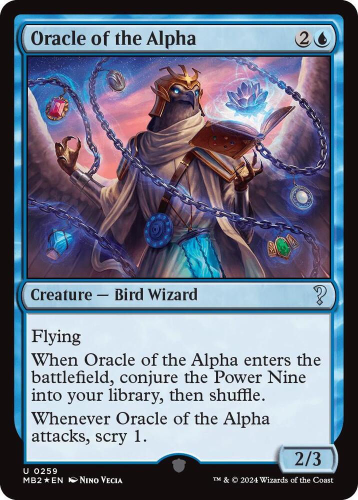 Oracle of the Alpha