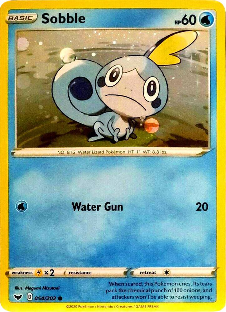 Sobble - 54/202 (Cosmos Holo)