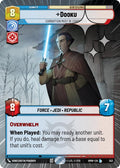 Dooku - Corruption Must Be Eradicated (Hyperspace Foil) [Homeworlds]