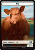 Ox (023) // Construct (030) Double-Sided Token (Surge Foil)