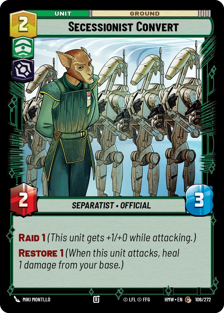 Secessionist Convert [Homeworlds]