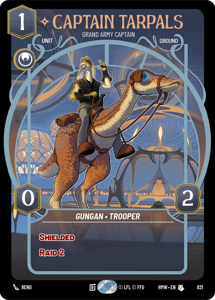 Captain Tarpals - Grand Army Captain (Prestige) [Homeworlds]
