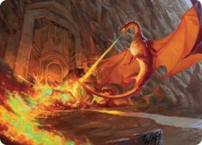 Smaug's Fury Art Card