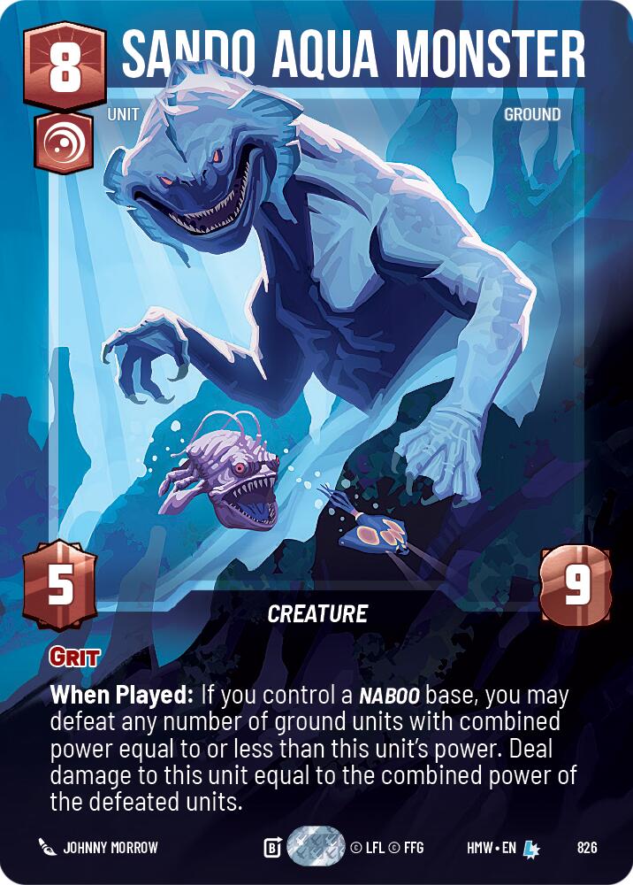 Sando Aqua Monster (Prestige) [Homeworlds]