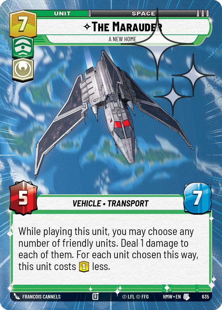 The Marauder - A New Home (Hyperspace Foil) [Homeworlds]