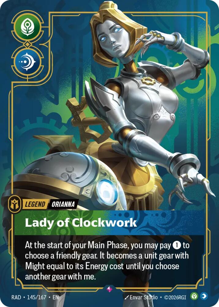 Orianna, Lady of Clockwork [Radiance]