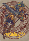 Sovereign Okinec Ahau Art Card (Gold-Stamped Signature)