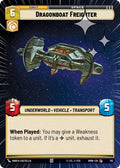 Dragonboat Freighter (Hyperspace Foil) [Homeworlds]