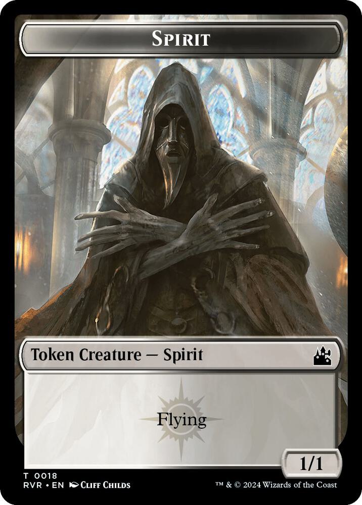Spirit (0018) // Angel (0002) Double-Sided Token