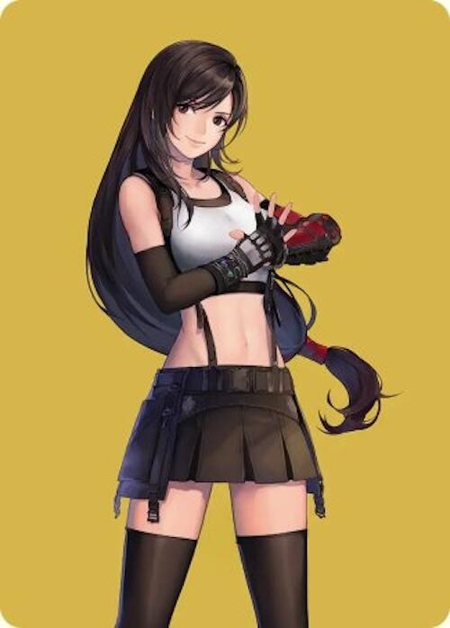 Tifa, Martial Artist Art Card