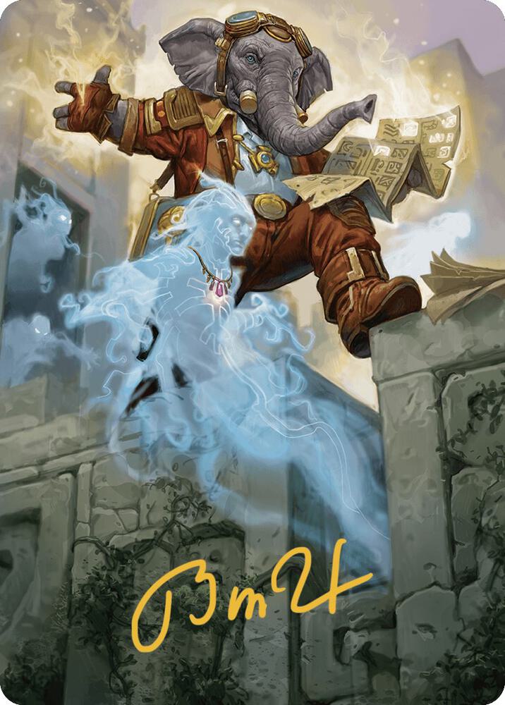 Quintorius Kand Art Card (37/81) (Gold-Stamped Signature)