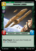 Invasion Lander [Homeworlds]