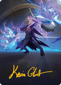 Null Summoner Art Card (Gold-Stamped Signature) [Art Series: Reality Fracture]