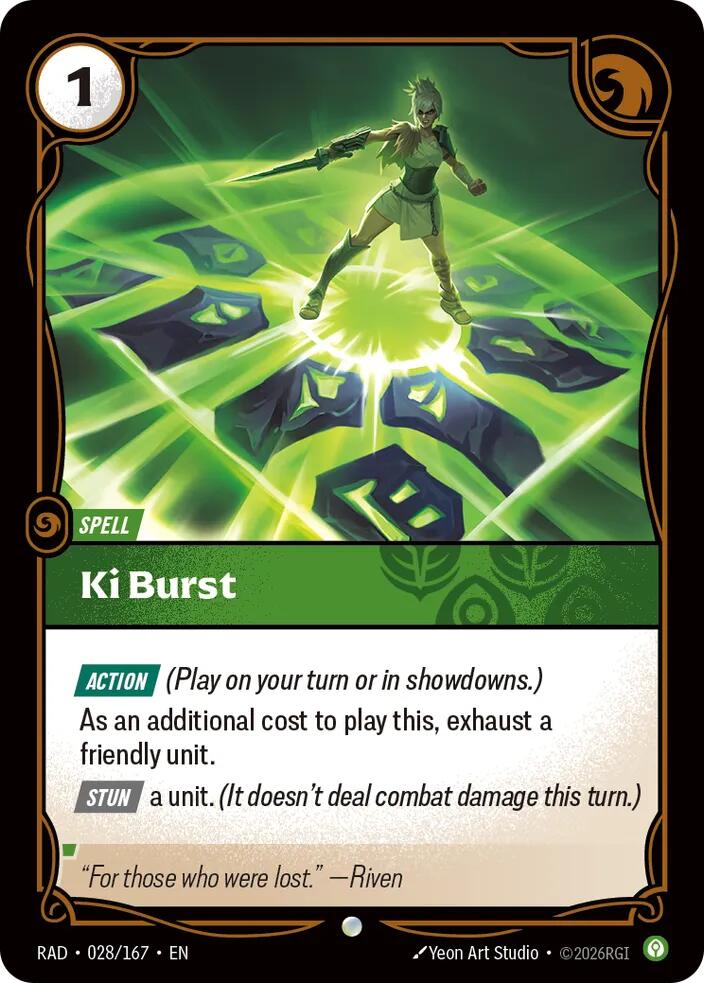 Ki Burst [Radiance]