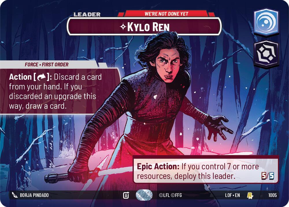 Kylo Ren - We're Not Done Yet (Showcase)