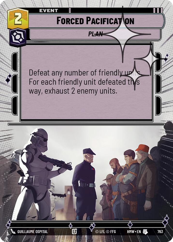 Forced Pacification (Hyperspace Foil) [Homeworlds]