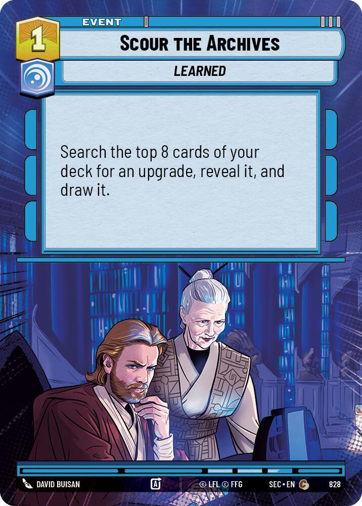 Scour the Archives (Hyperspace Foil)