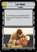 Last Words (Foil)
