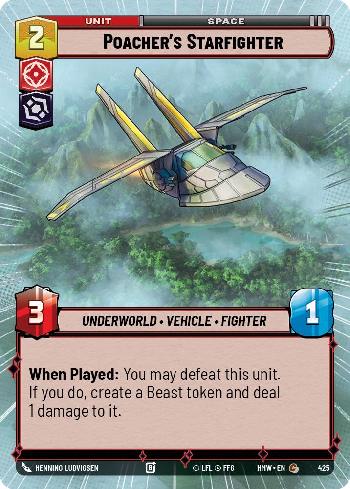 Poacher's Starfighter (Hyperspace) [Homeworlds]